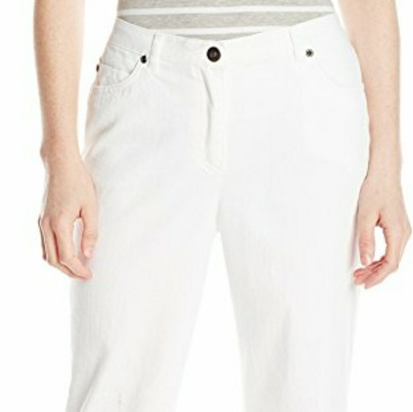 Ruby Rd. Denim - Ruby Rd Petite Classic Flat Front Jeans